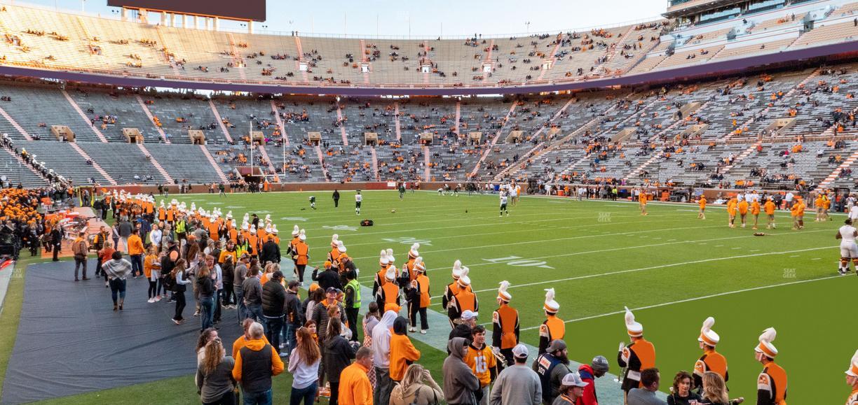 Neyland Stadium - Section Nt 18 Seat View