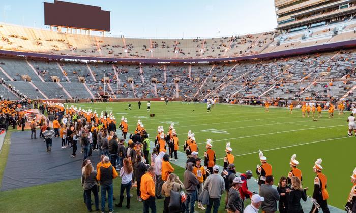 Neyland Stadium - Section Nt 18 Seat View