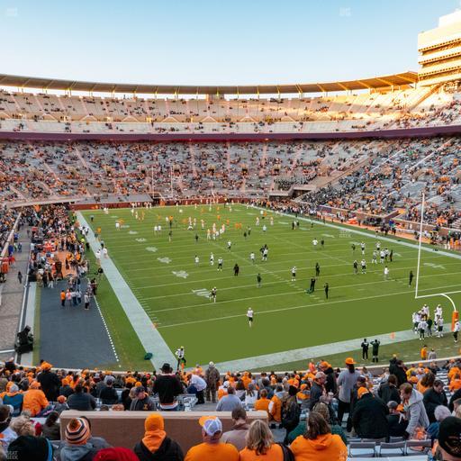 Neyland Stadium - Section O Seat View