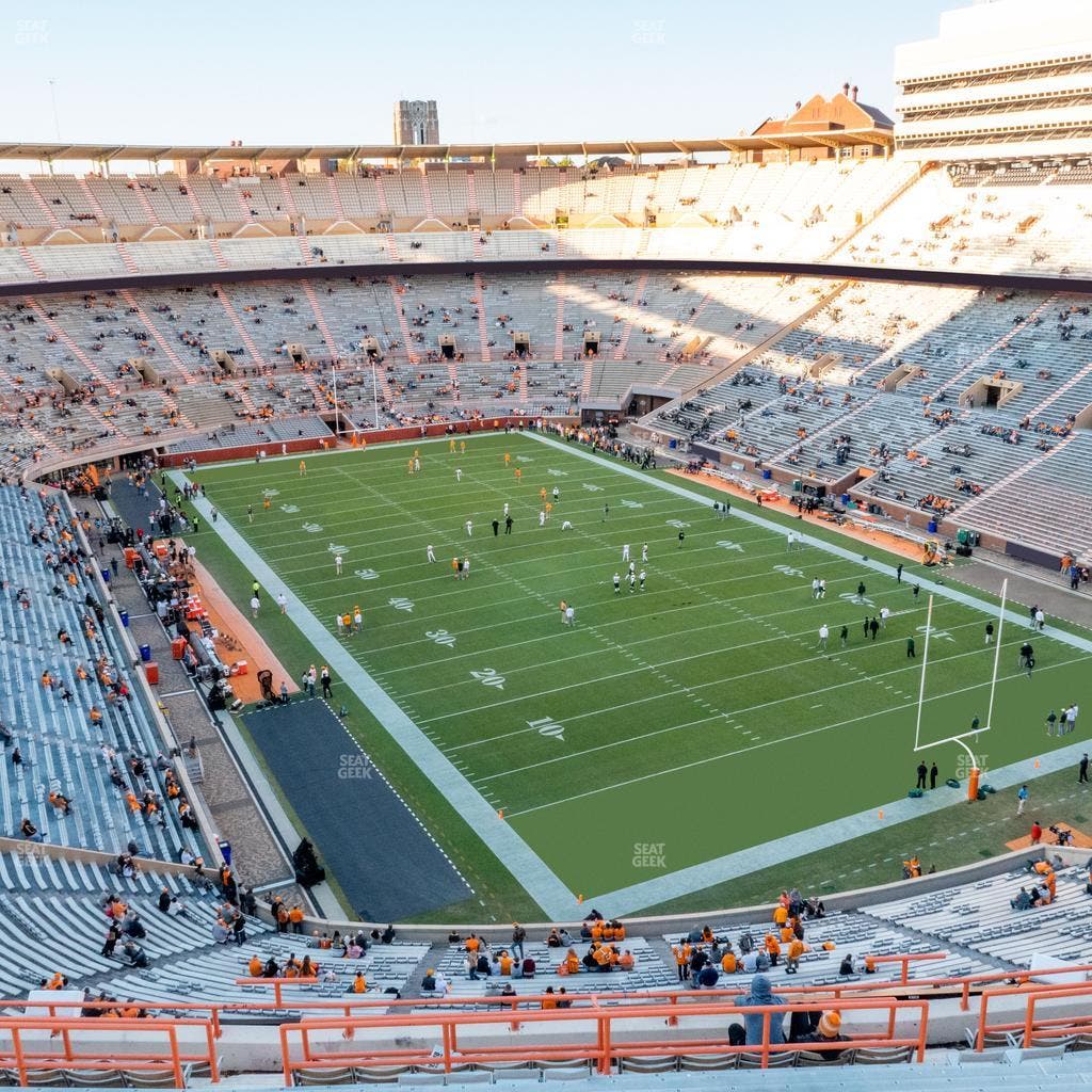 Neyland Stadium - Section Oo Seat View
