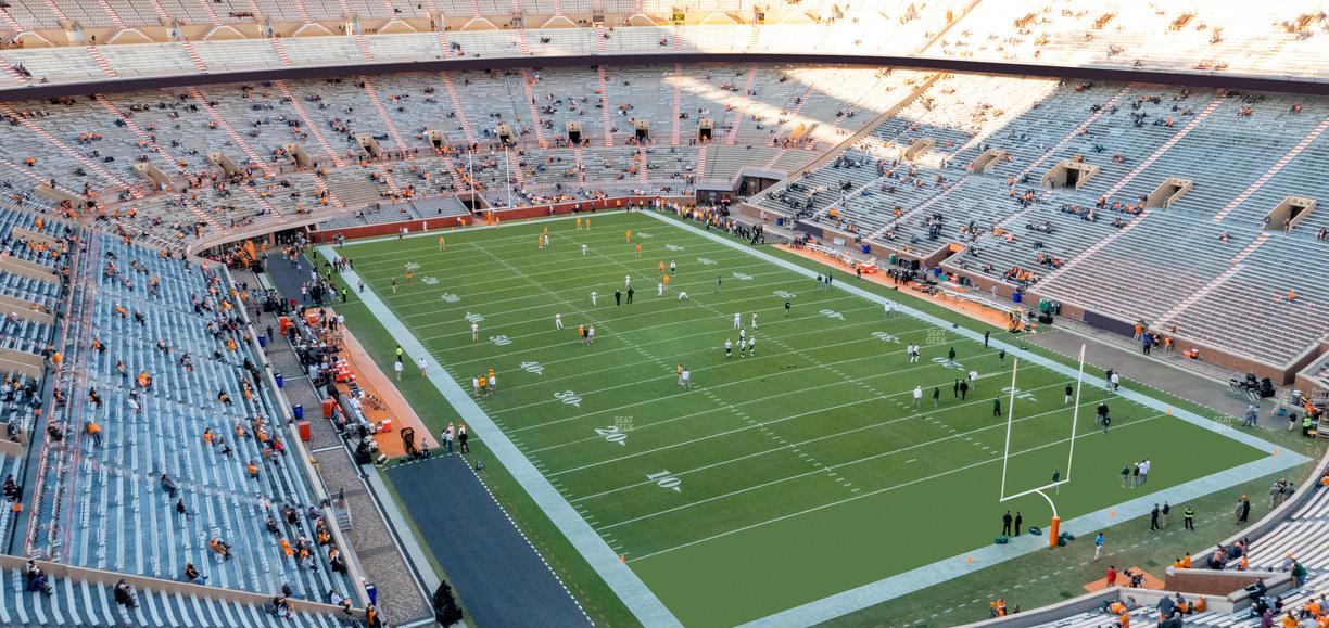 Neyland Stadium - Section Oo Seat View