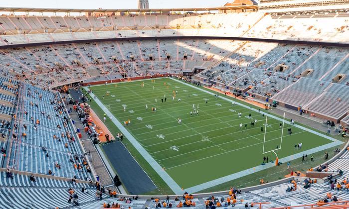 Neyland Stadium - Section Oo Seat View