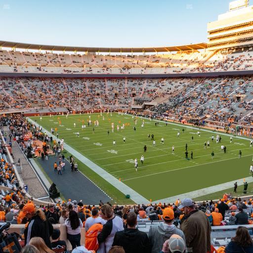 Neyland Stadium - Section P Seat View