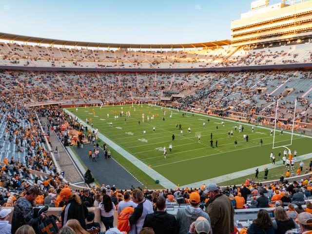 Neyland Stadium - Section P Seat View