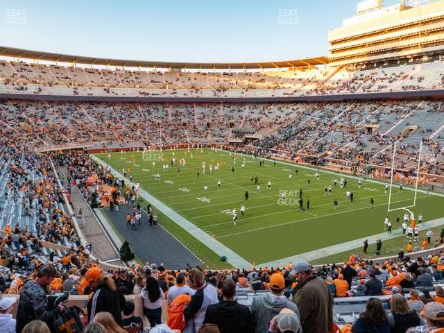 Neyland Stadium - Section P Seat View