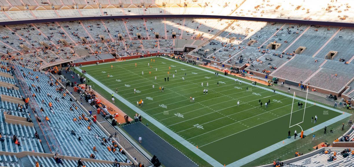Neyland Stadium - Section Pp Seat View