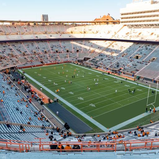 Neyland Stadium - Section Pp Seat View