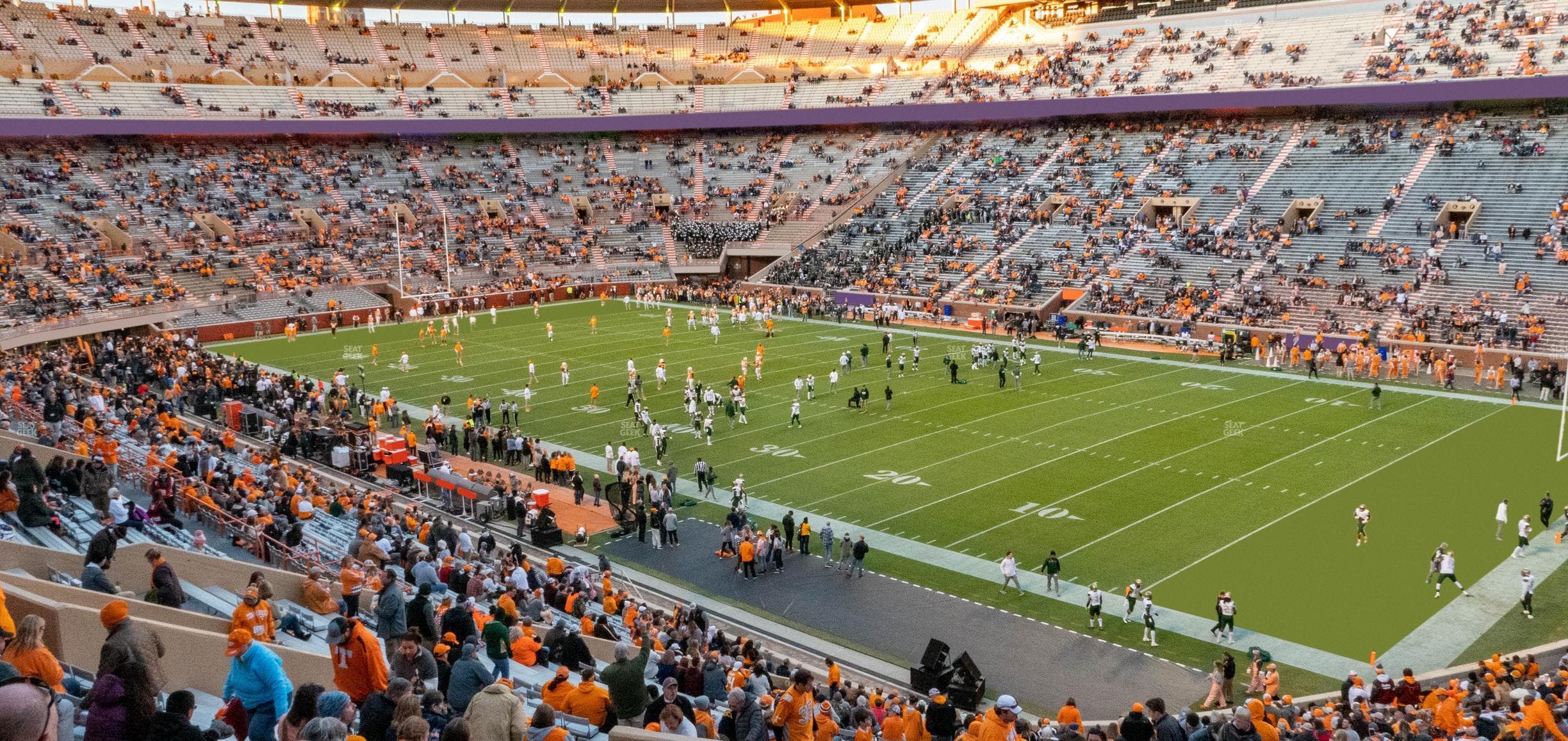 Neyland Stadium - Section Q Seat View