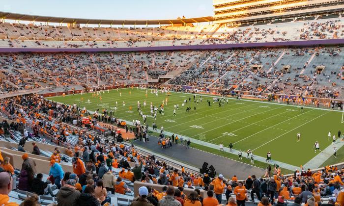 Neyland Stadium - Section Q Seat View
