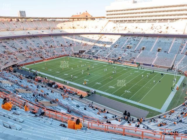 Neyland Stadium - Section Qq Seat View