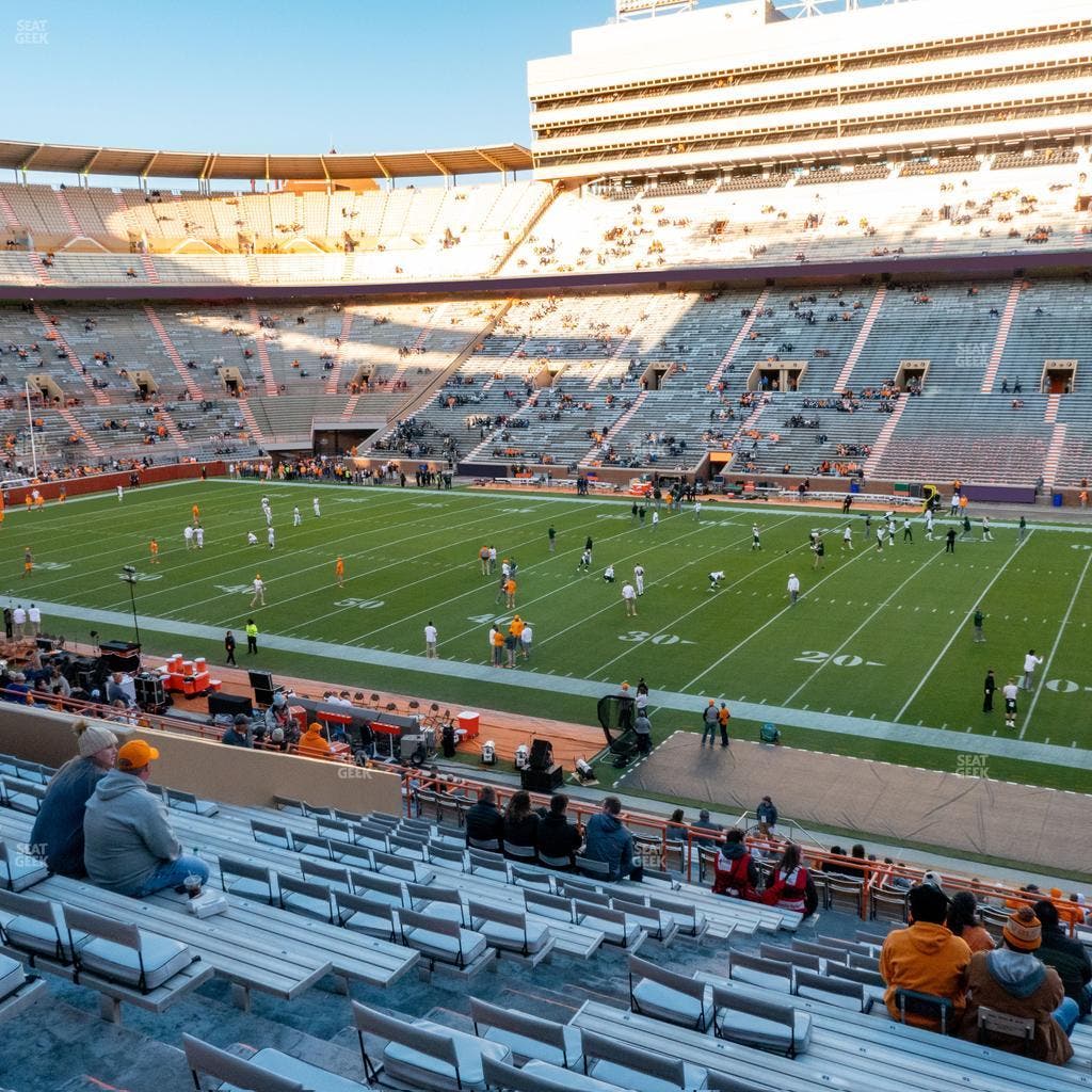 Neyland Stadium - Section R Seat View
