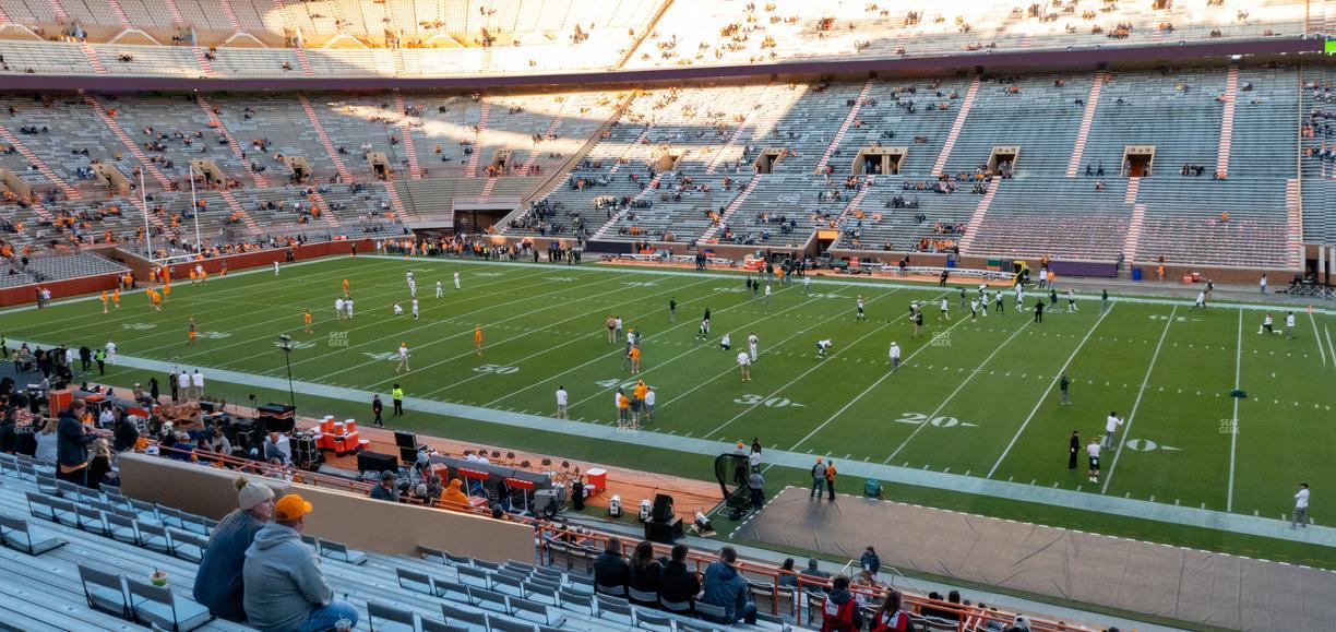 Neyland Stadium - Section R Seat View