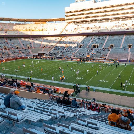 Neyland Stadium - Section R Seat View