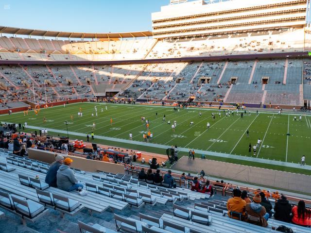 Neyland Stadium - Section R Seat View