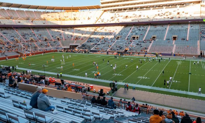 Neyland Stadium - Section R Seat View