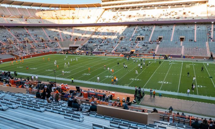 Neyland Stadium - Section S Seat View