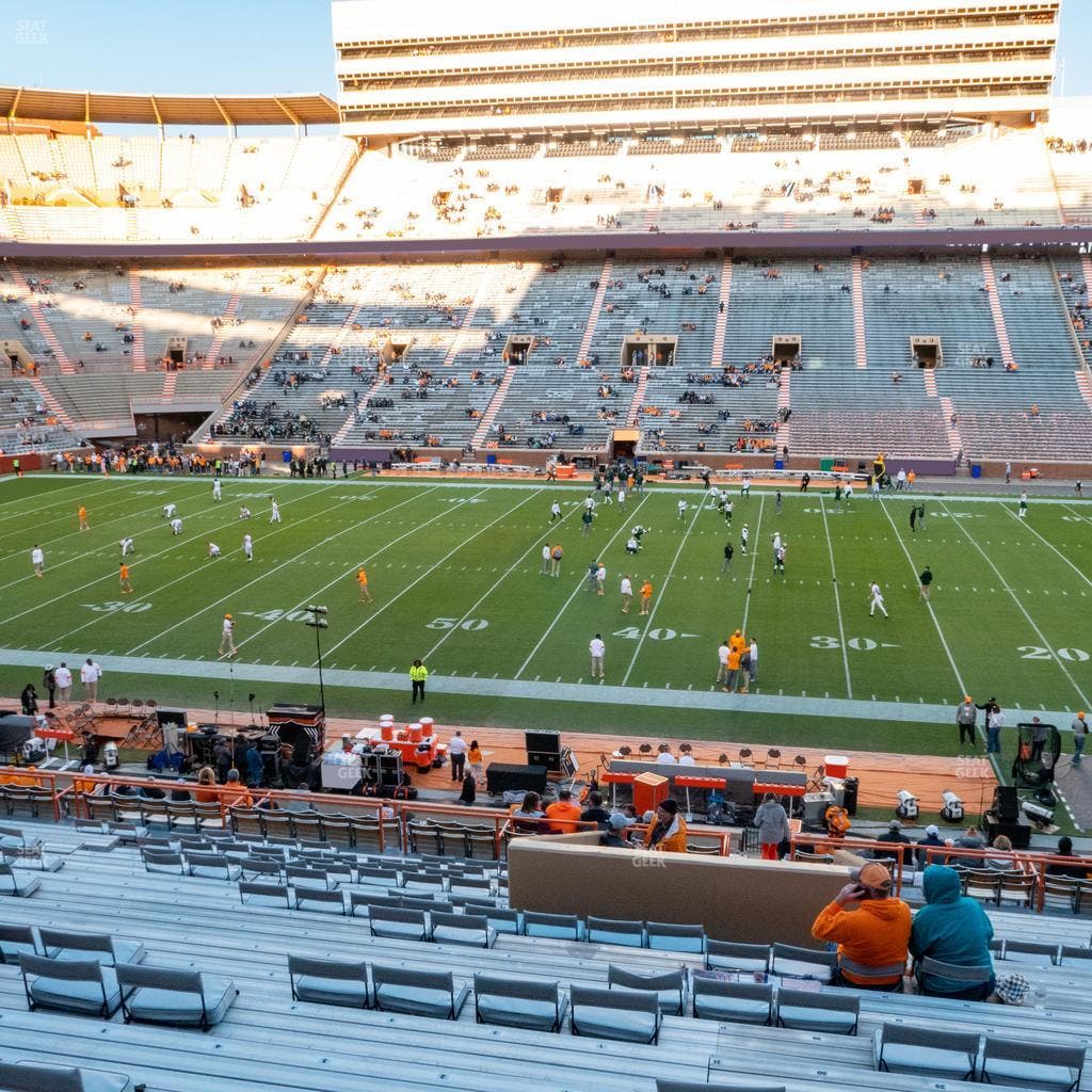 Neyland Stadium - Section T Seat View