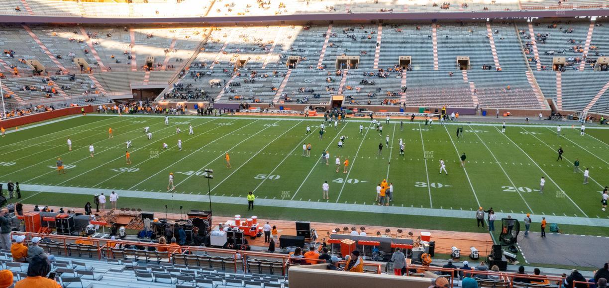Neyland Stadium - Section T Seat View