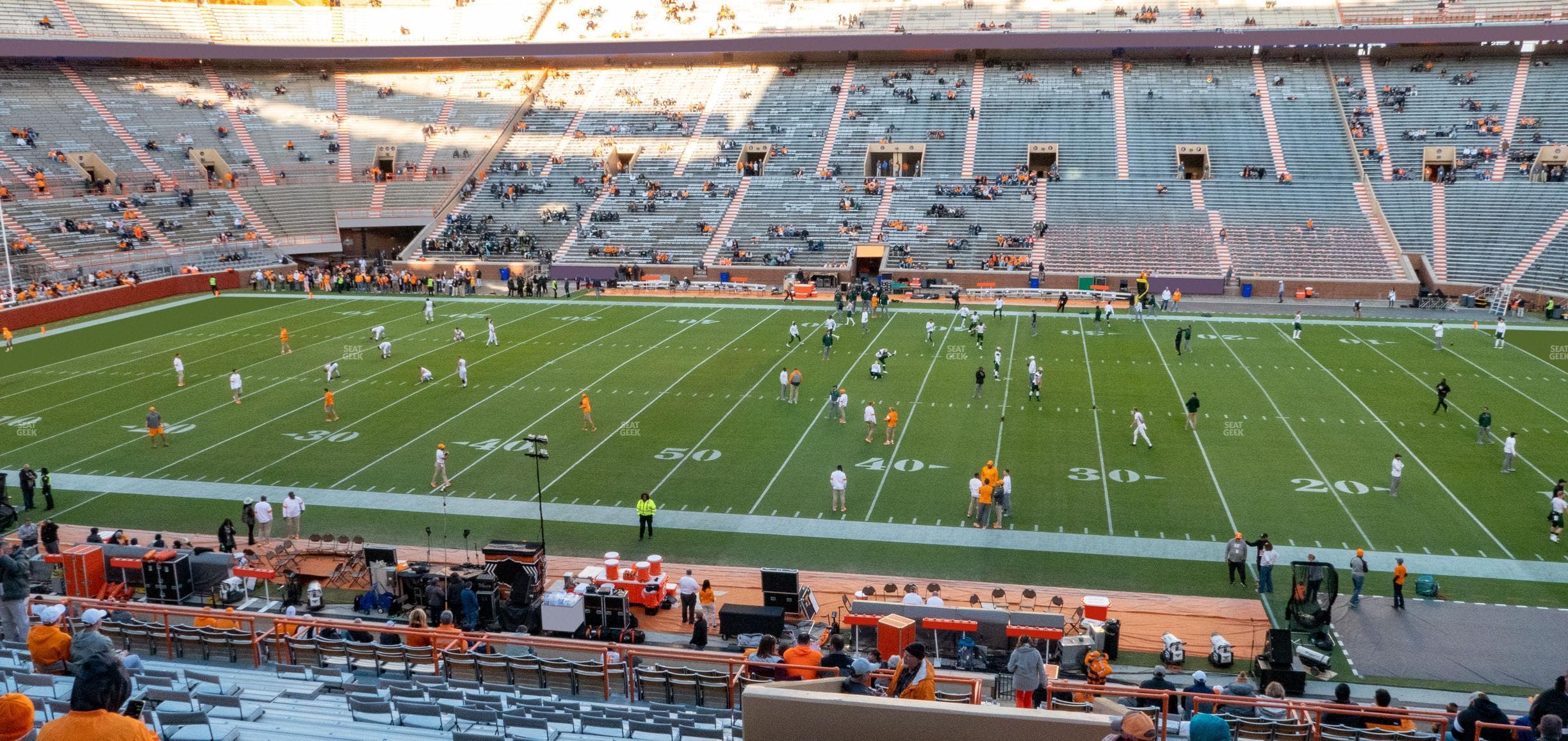 Neyland Stadium - Section T Seat View