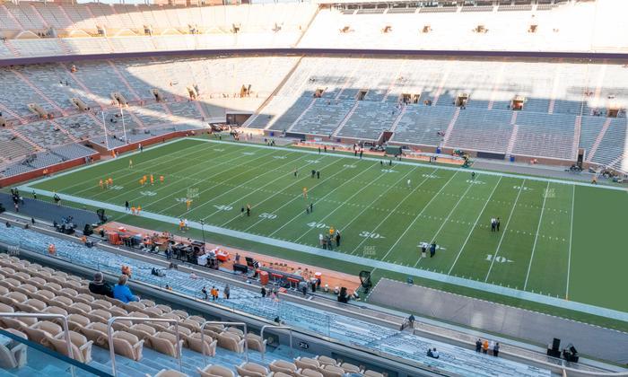 Neyland Stadium - Section Terrace 1 Seat View