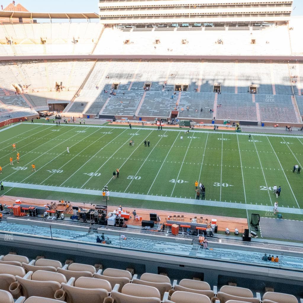 Neyland Stadium - Section Terrace 3 Seat View