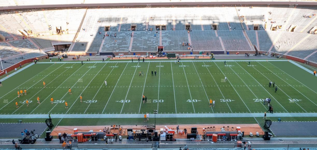 Neyland Stadium - Section Terrace 4 Seat View