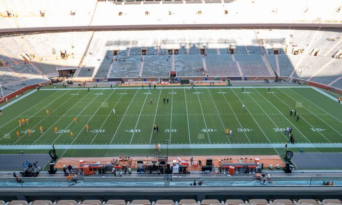 Neyland Stadium - Section Terrace 4 Seat View