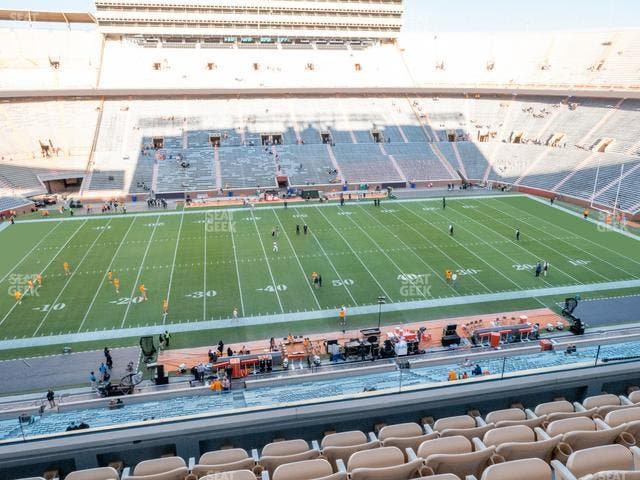 Neyland Stadium - Section Terrace 5 Seat View