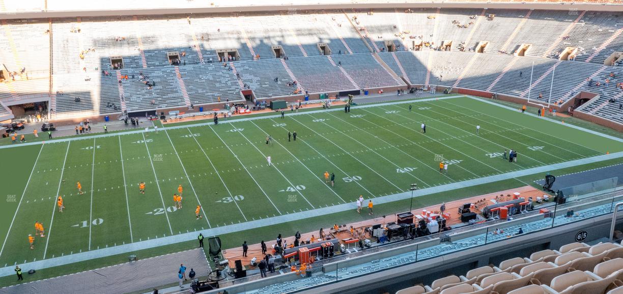 Neyland Stadium - Section Terrace 6 Seat View