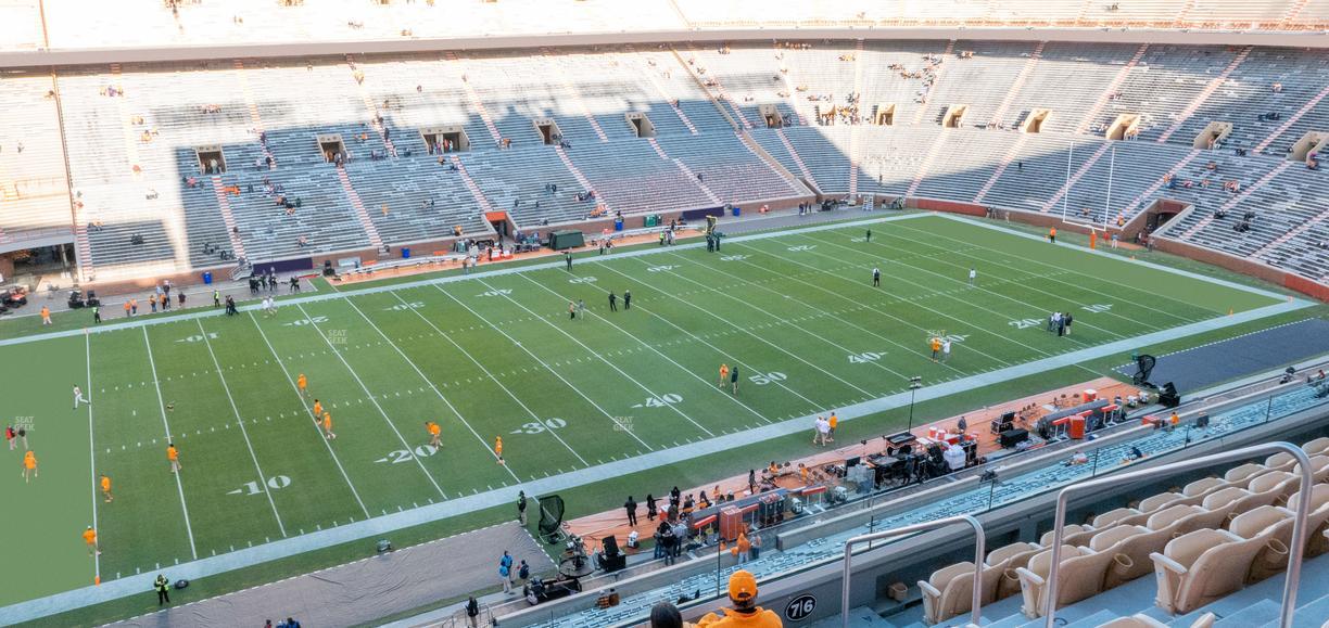 Neyland Stadium - Section Terrace 7 Seat View