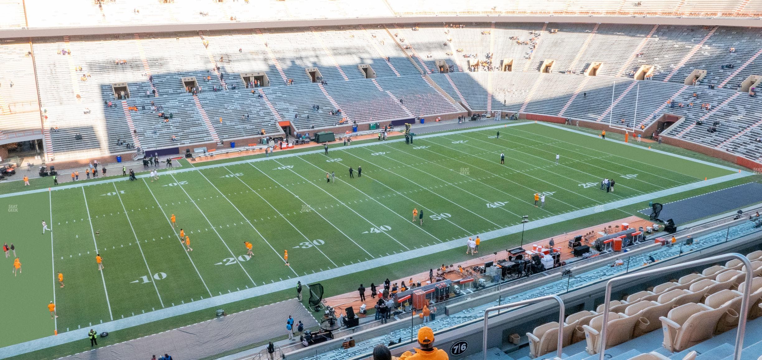 Neyland Stadium - Section Terrace 7 Seat View