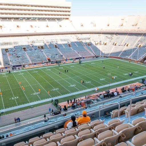 Neyland Stadium - Section Terrace 7 Seat View