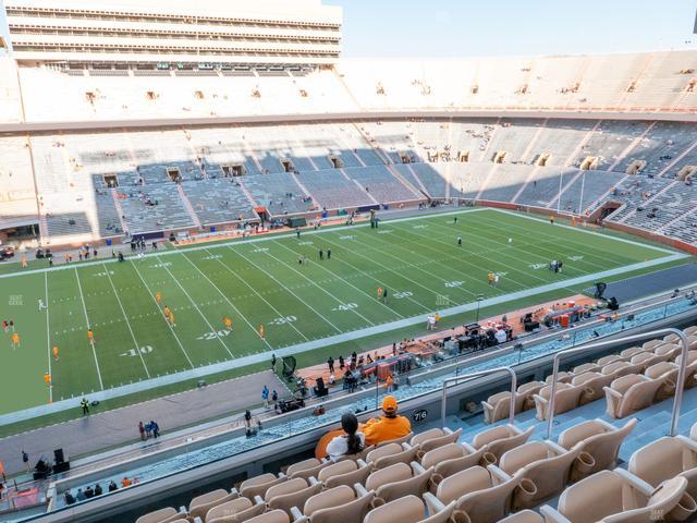 Neyland Stadium - Section Terrace 7 Seat View