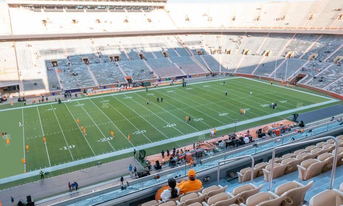 Neyland Stadium - Section Terrace 7 Seat View