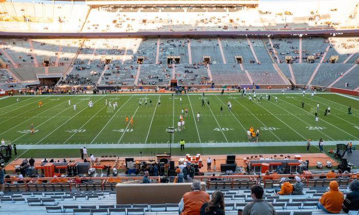 Neyland Stadium - Section U Seat View
