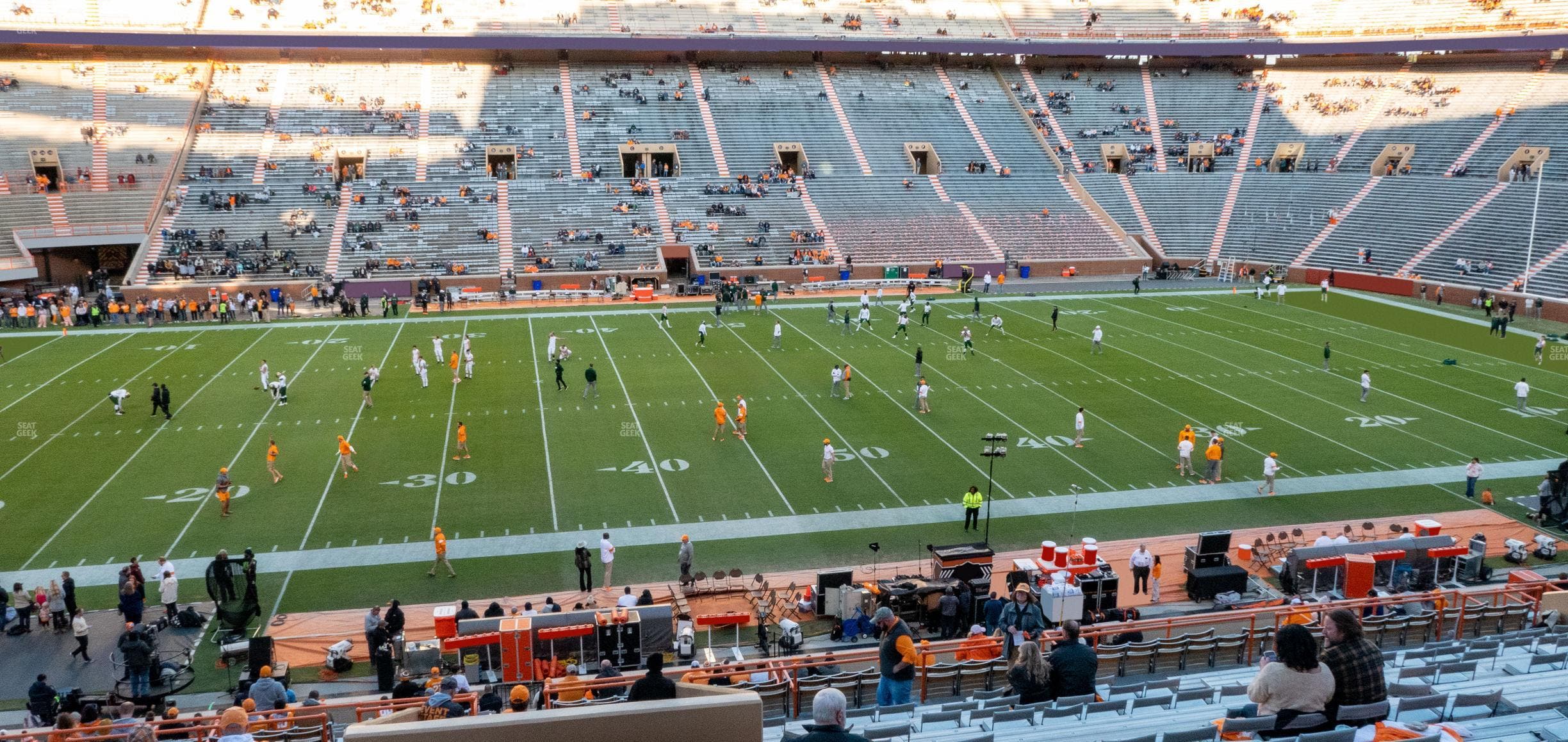Neyland Stadium - Section V Seat View