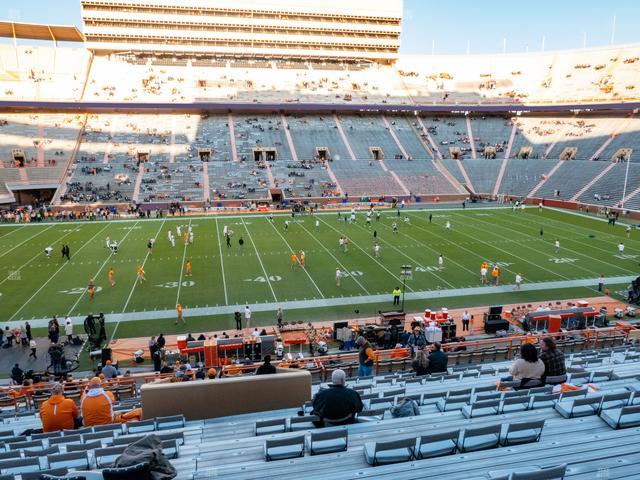 Neyland Stadium - Section V Seat View