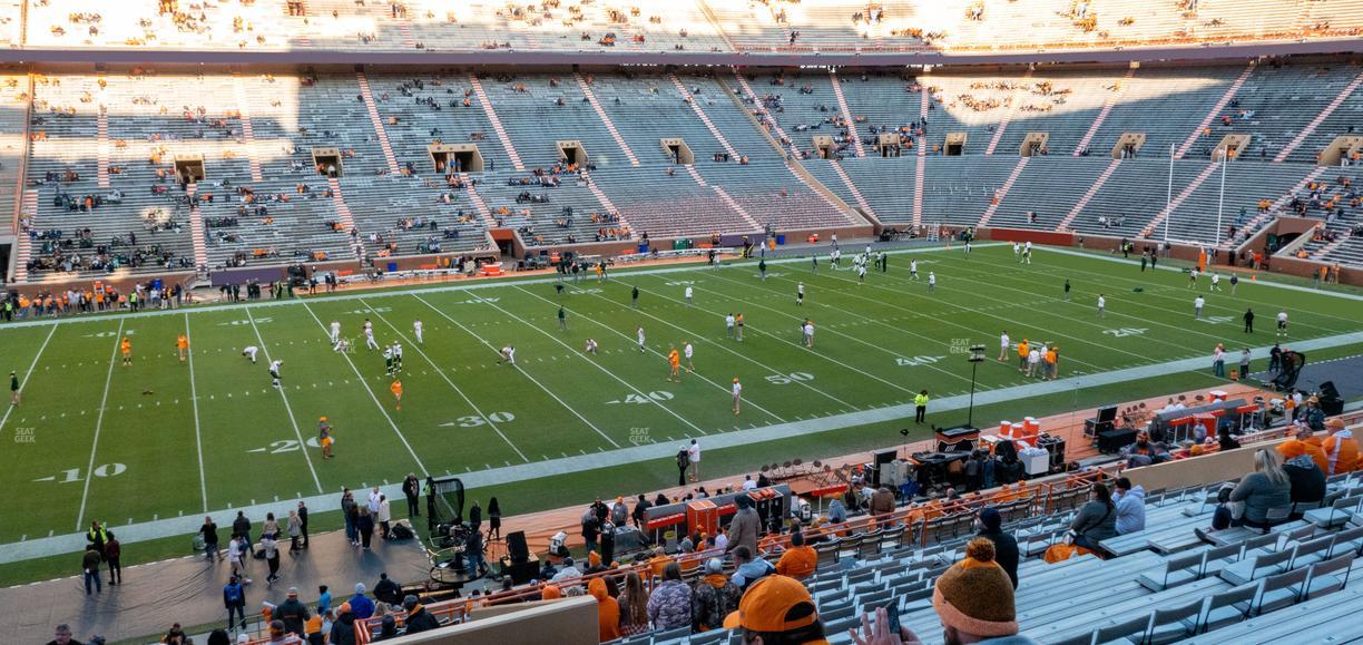 Neyland Stadium - Section W Seat View