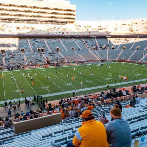Neyland Stadium - Section W Seat View