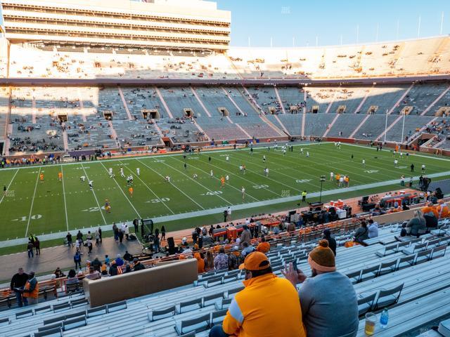 Neyland Stadium - Section W Seat View