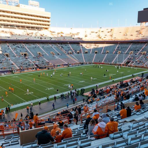 Neyland Stadium - Section X 2 Seat View