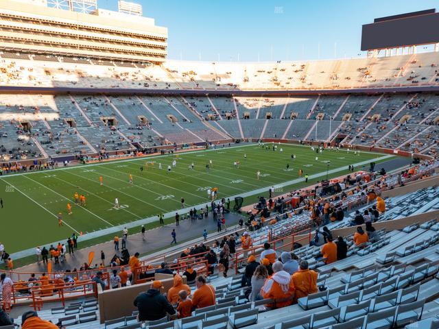 Neyland Stadium - Section X 2 Seat View