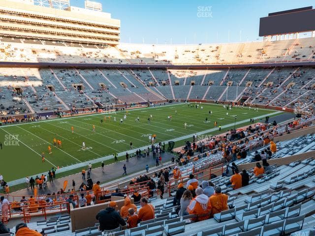 Neyland Stadium - Section X 2 Seat View