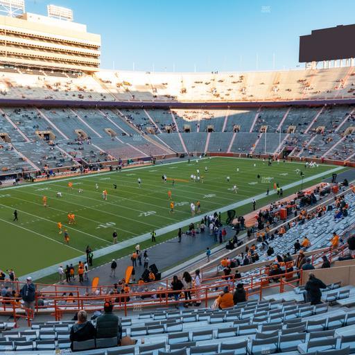 Neyland Stadium - Section X 3 Seat View