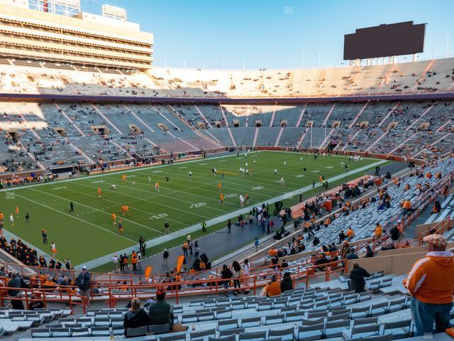 Neyland Stadium - Section X 3 Seat View