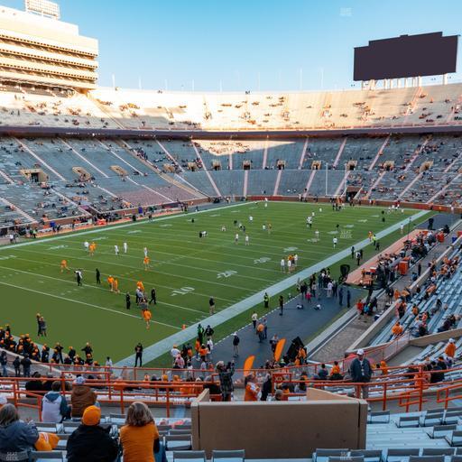 Neyland Stadium - Section X 4 Seat View