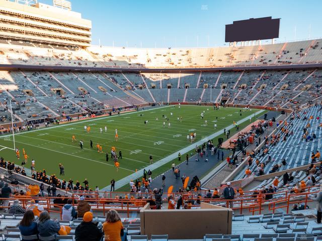 Neyland Stadium - Section X 4 Seat View