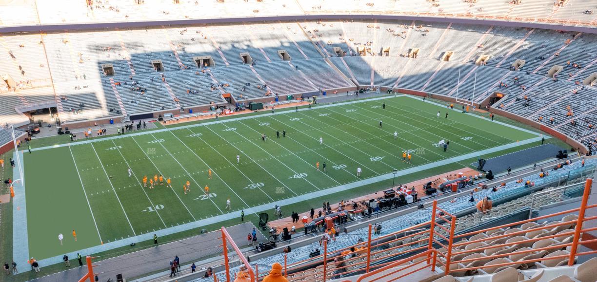 Neyland Stadium - Section Xx 1 Seat View