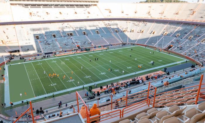 Neyland Stadium - Section Xx 1 Seat View