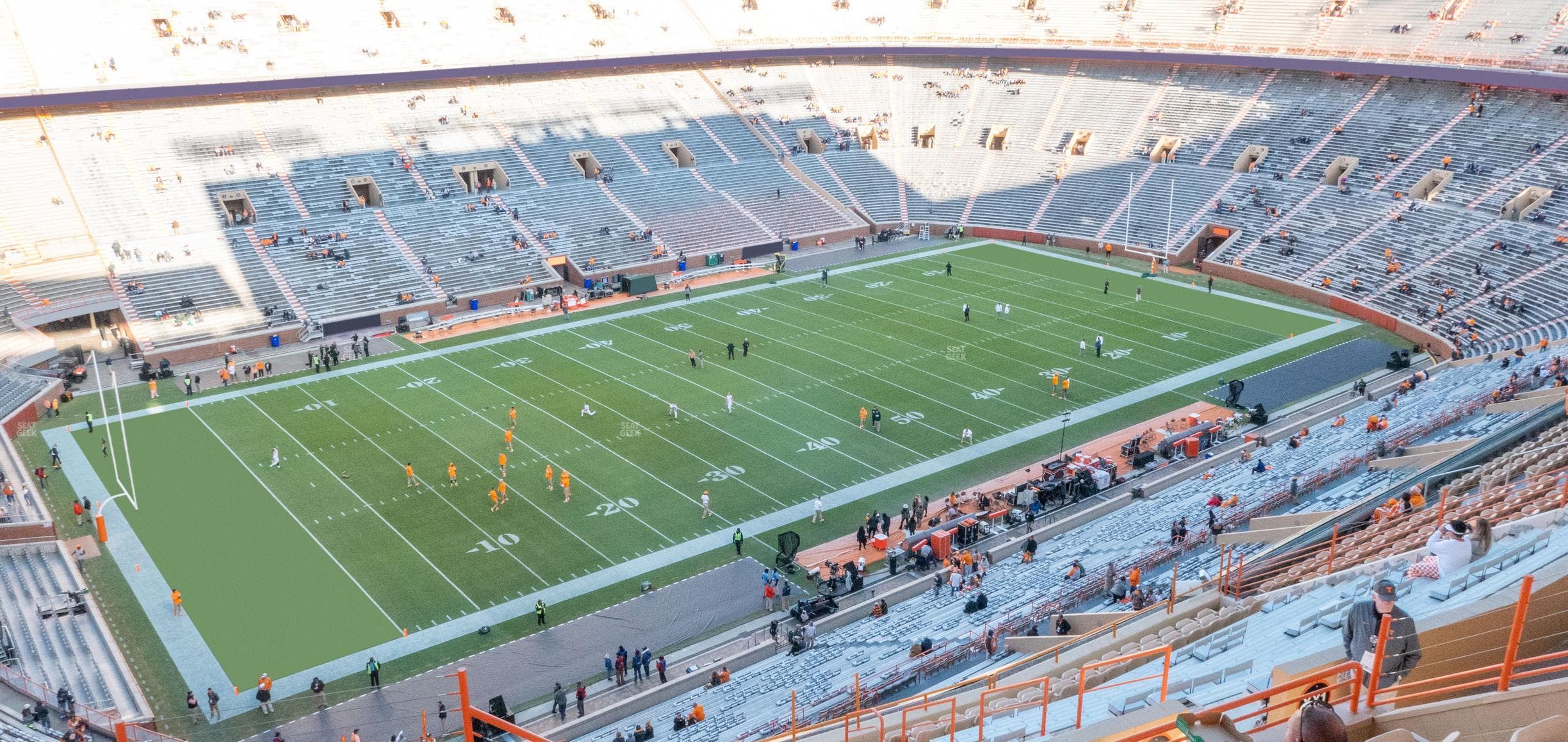Neyland Stadium - Section Xx 2 Seat View